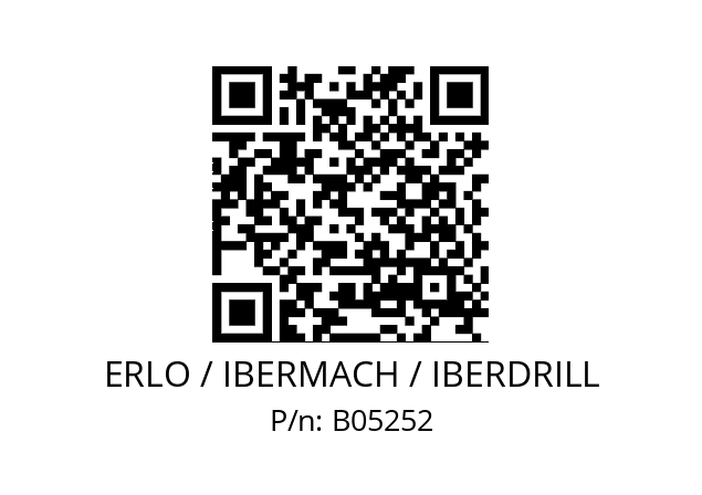   ERLO / IBERMACH / IBERDRILL B05252