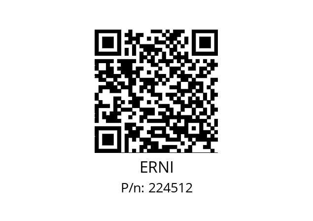   ERNI 224512