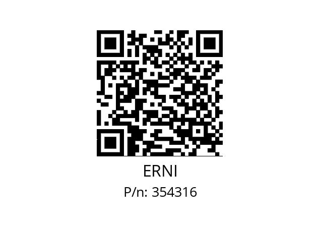   ERNI 354316