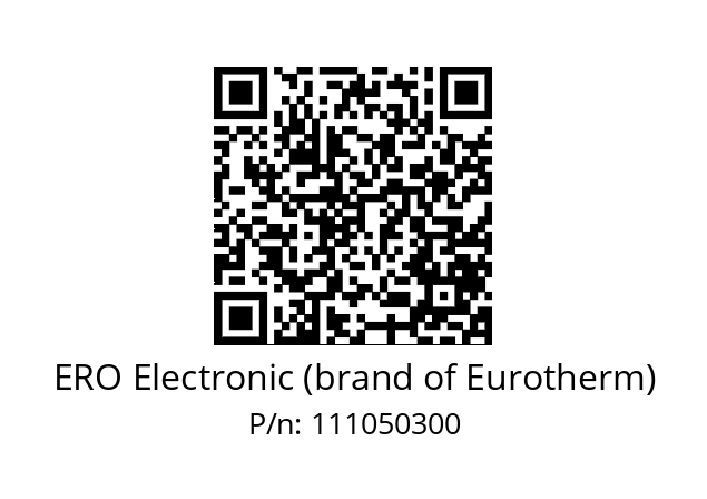   ERO Electronic (brand of Eurotherm) 111050300