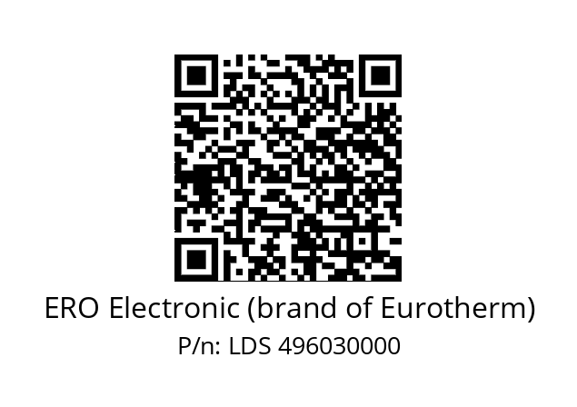   ERO Electronic (brand of Eurotherm) LDS 496030000