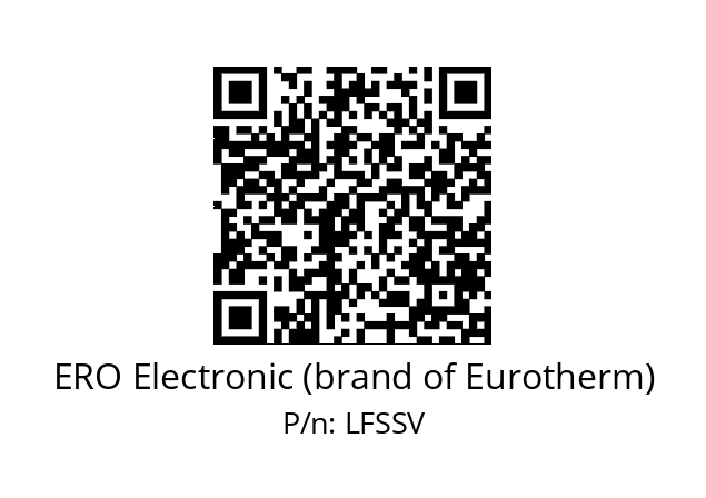   ERO Electronic (brand of Eurotherm) LFSSV