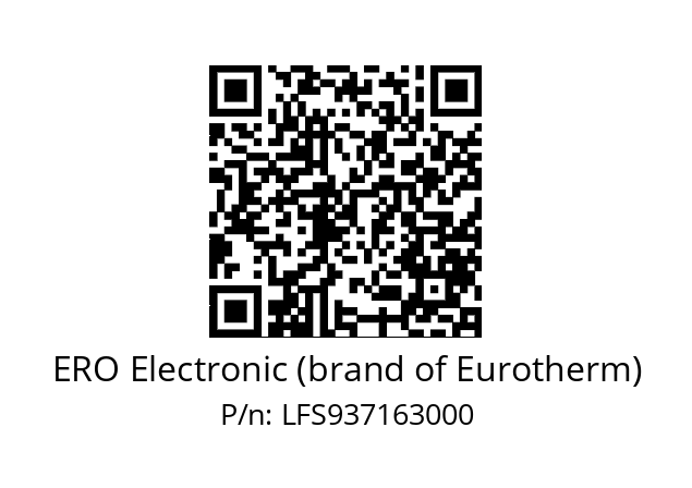   ERO Electronic (brand of Eurotherm) LFS937163000