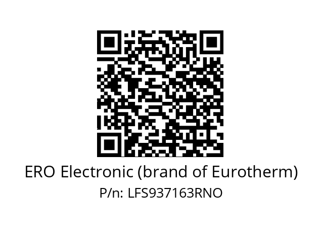   ERO Electronic (brand of Eurotherm) LFS937163RNO