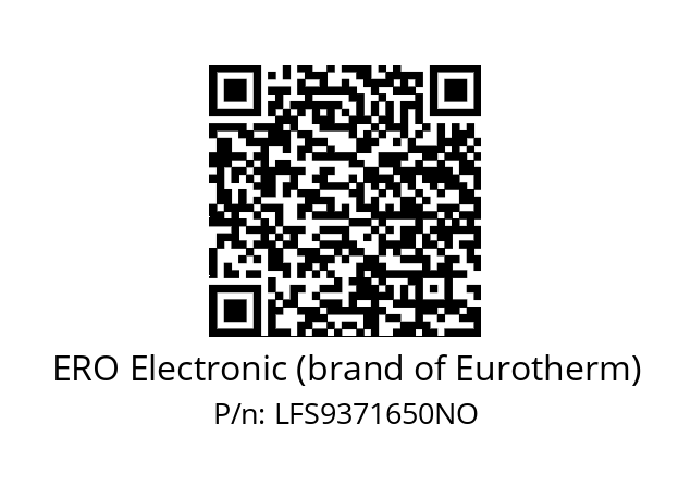   ERO Electronic (brand of Eurotherm) LFS9371650NO