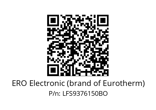   ERO Electronic (brand of Eurotherm) LFS9376150BO