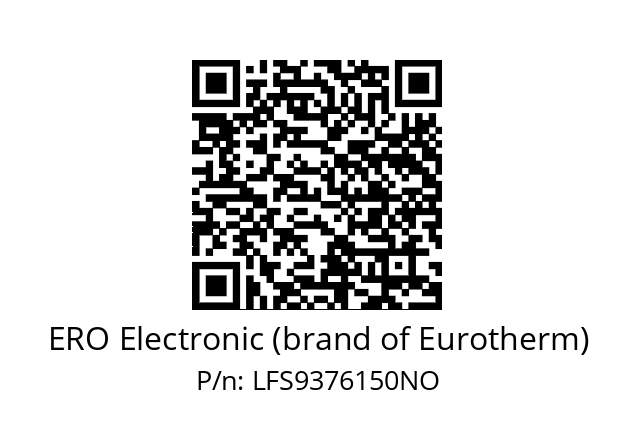   ERO Electronic (brand of Eurotherm) LFS9376150NO