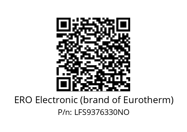   ERO Electronic (brand of Eurotherm) LFS9376330NO