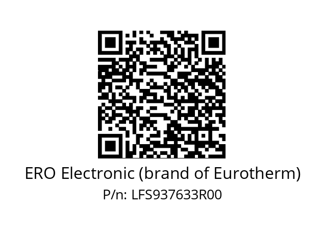   ERO Electronic (brand of Eurotherm) LFS937633R00