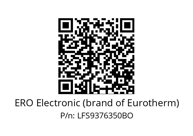   ERO Electronic (brand of Eurotherm) LFS9376350BO