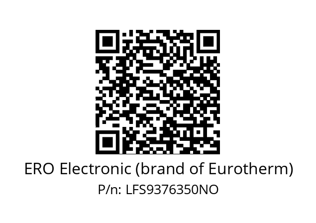   ERO Electronic (brand of Eurotherm) LFS9376350NO