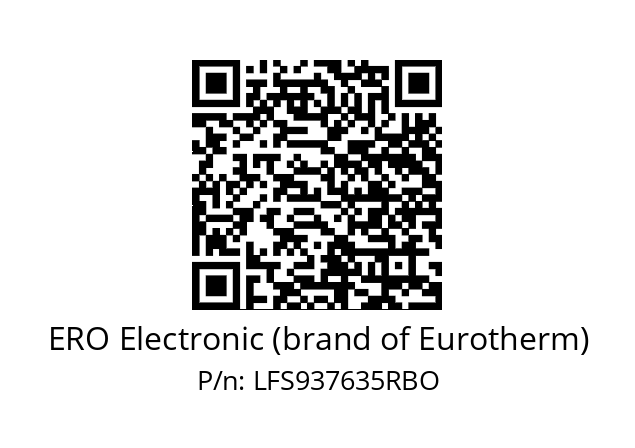   ERO Electronic (brand of Eurotherm) LFS937635RBO