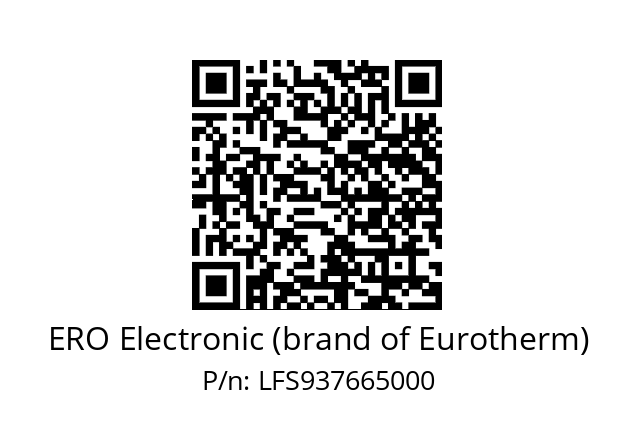   ERO Electronic (brand of Eurotherm) LFS937665000