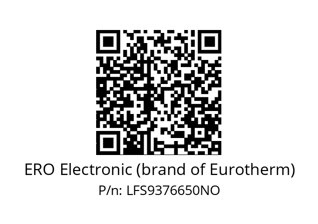   ERO Electronic (brand of Eurotherm) LFS9376650NO