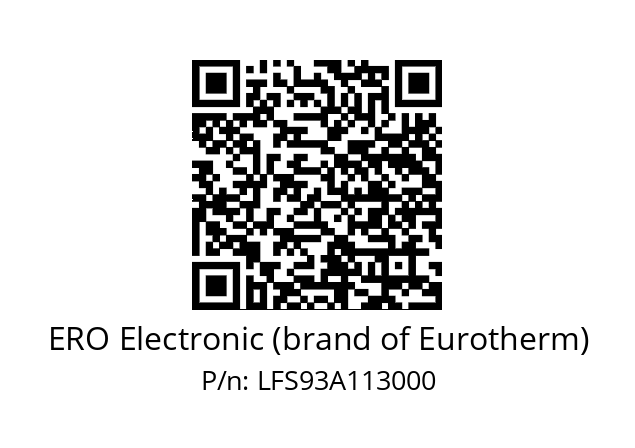   ERO Electronic (brand of Eurotherm) LFS93A113000