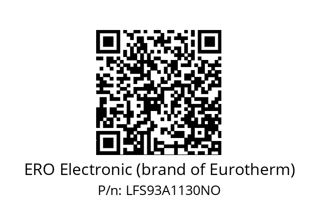   ERO Electronic (brand of Eurotherm) LFS93A1130NO