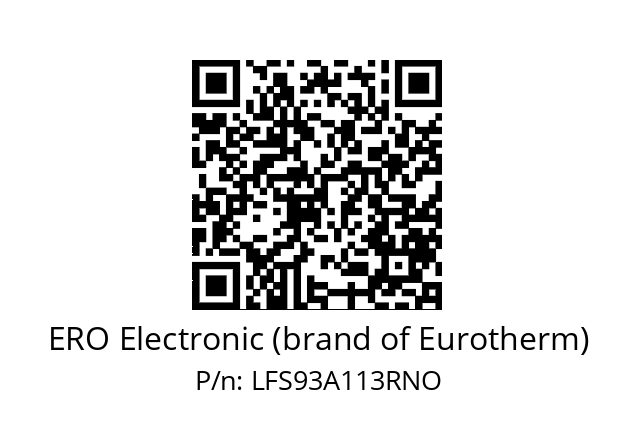   ERO Electronic (brand of Eurotherm) LFS93A113RNO