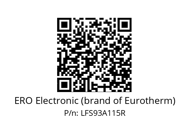   ERO Electronic (brand of Eurotherm) LFS93A115R