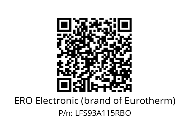   ERO Electronic (brand of Eurotherm) LFS93A115RBO