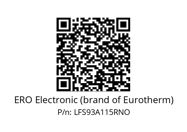   ERO Electronic (brand of Eurotherm) LFS93A115RNO