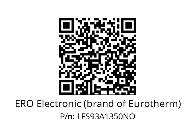   ERO Electronic (brand of Eurotherm) LFS93A1350NO