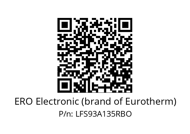   ERO Electronic (brand of Eurotherm) LFS93A135RBO