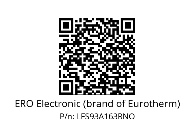   ERO Electronic (brand of Eurotherm) LFS93A163RNO