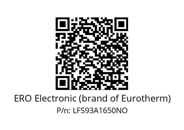   ERO Electronic (brand of Eurotherm) LFS93A1650NO