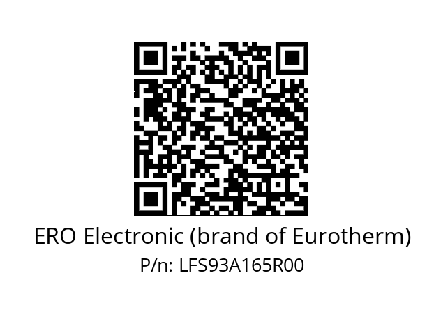   ERO Electronic (brand of Eurotherm) LFS93A165R00