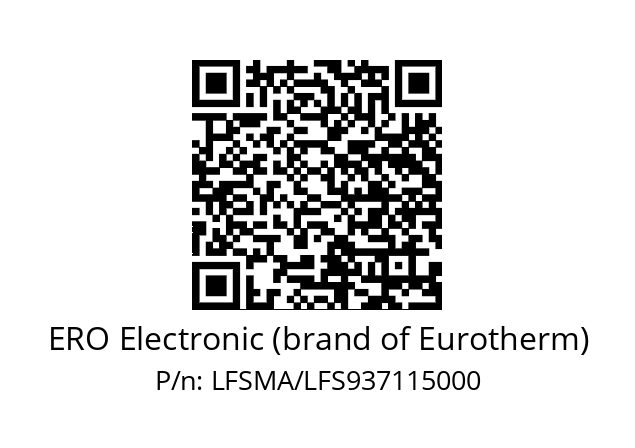   ERO Electronic (brand of Eurotherm) LFSMA/LFS937115000