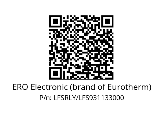   ERO Electronic (brand of Eurotherm) LFSRLY/LFS931133000