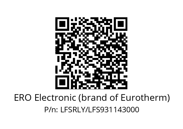   ERO Electronic (brand of Eurotherm) LFSRLY/LFS931143000