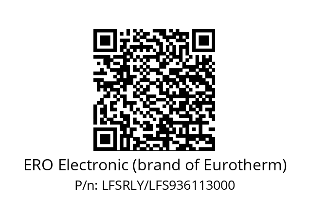   ERO Electronic (brand of Eurotherm) LFSRLY/LFS936113000