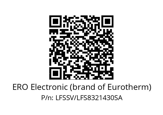   ERO Electronic (brand of Eurotherm) LFSSV/LFS8321430SA