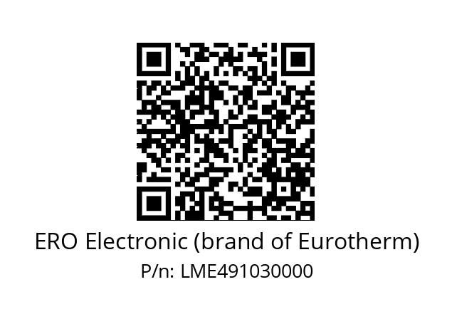   ERO Electronic (brand of Eurotherm) LME491030000