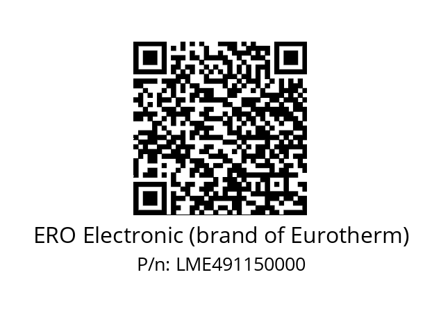   ERO Electronic (brand of Eurotherm) LME491150000