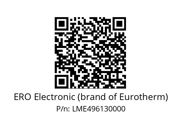   ERO Electronic (brand of Eurotherm) LME496130000