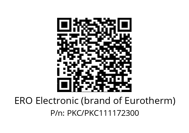   ERO Electronic (brand of Eurotherm) PKC/PKC111172300