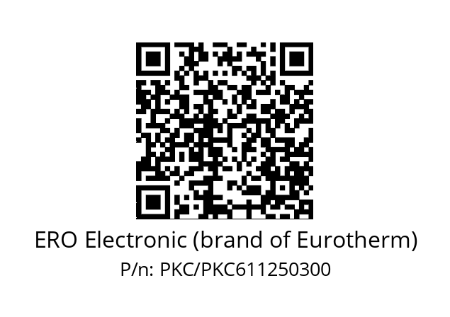   ERO Electronic (brand of Eurotherm) PKC/PKC611250300