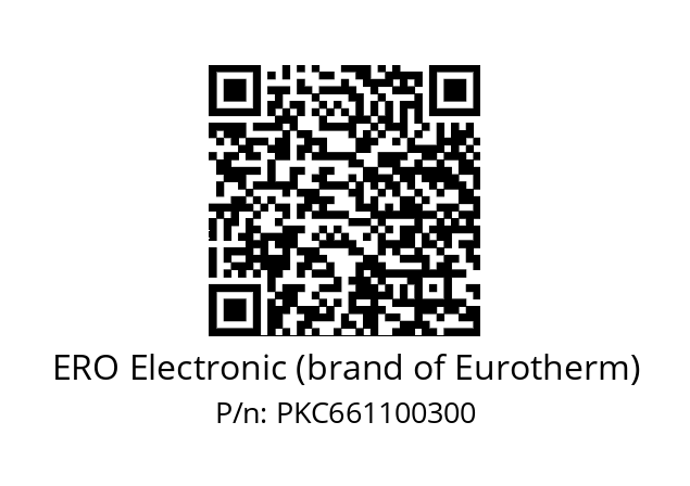   ERO Electronic (brand of Eurotherm) PKC661100300