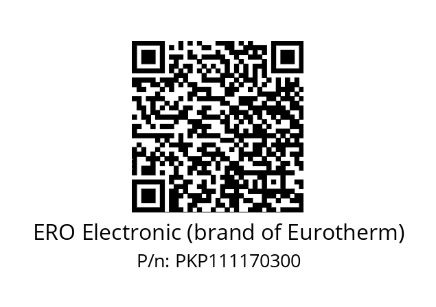   ERO Electronic (brand of Eurotherm) PKP111170300