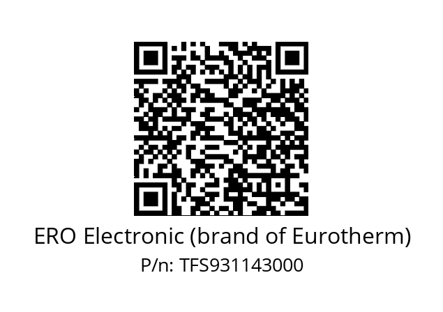   ERO Electronic (brand of Eurotherm) TFS931143000