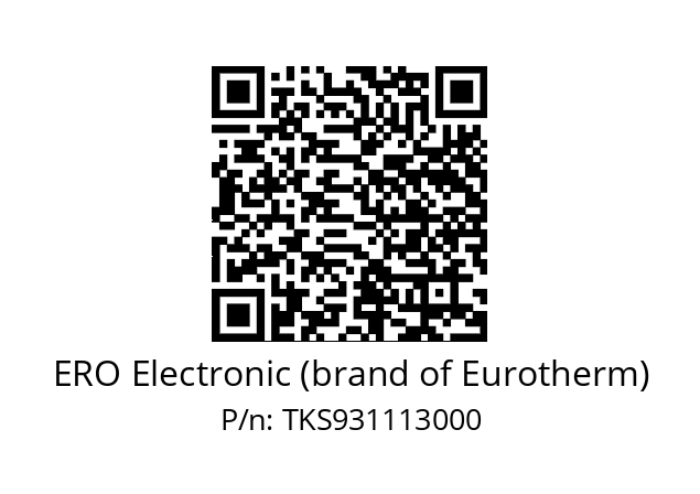   ERO Electronic (brand of Eurotherm) TKS931113000