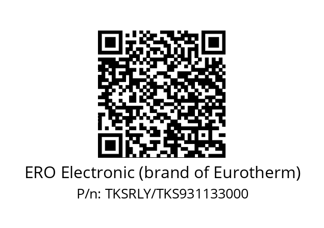   ERO Electronic (brand of Eurotherm) TKSRLY/TKS931133000