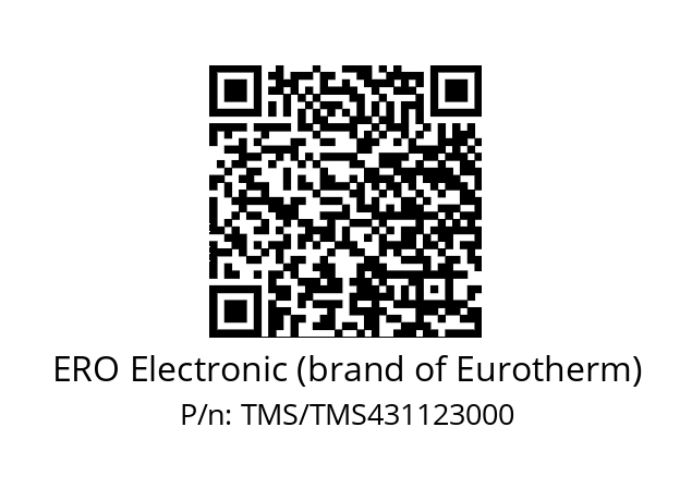   ERO Electronic (brand of Eurotherm) TMS/TMS431123000