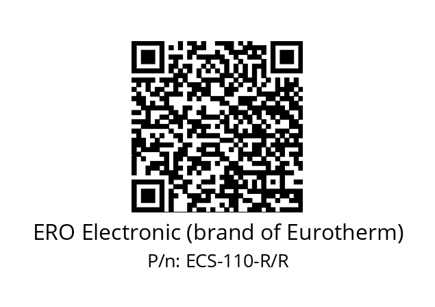   ERO Electronic (brand of Eurotherm) ECS-110-R/R