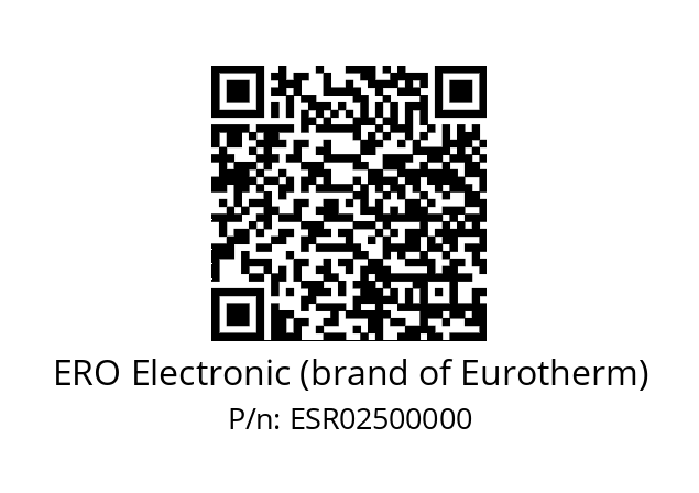   ERO Electronic (brand of Eurotherm) ESR02500000