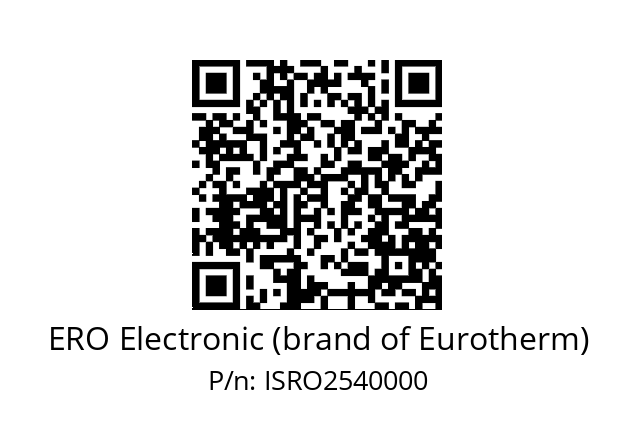   ERO Electronic (brand of Eurotherm) ISRO2540000