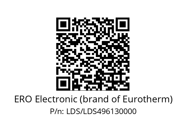   ERO Electronic (brand of Eurotherm) LDS/LDS496130000