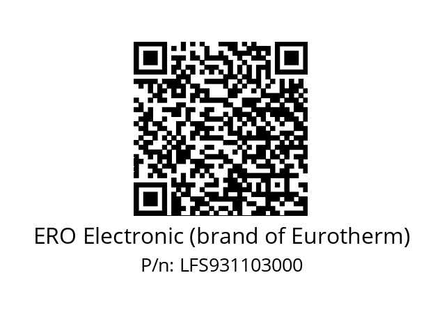   ERO Electronic (brand of Eurotherm) LFS931103000